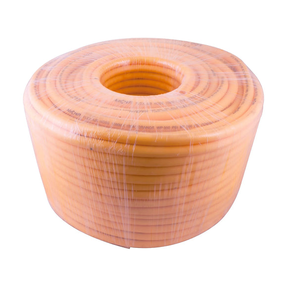 AirCraft Flex Air Hose 10mmX 100M Orange Wp300 Psi Bp 900 Psi Yohkon Flex - image 01