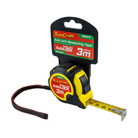 Tork Craft Measuring Tape Autolock 3m X 16mm Rubber Casing Matt Finish - image 01