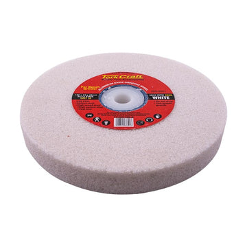 Tork Craft Grinding Wheel 150x20x32mm White Coarse 36 Grit W/bushes For Bench Grin - image 01