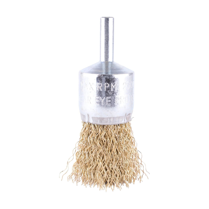 Tork Craft Wire End Brush High Speed 24mm X 6mm Shaft - image 01