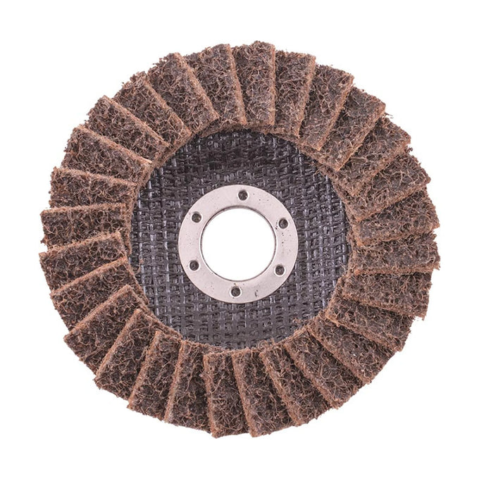 Tork Craft Flap Disc Non Woven 115x22 Coarse Yellow TCfd - image 01