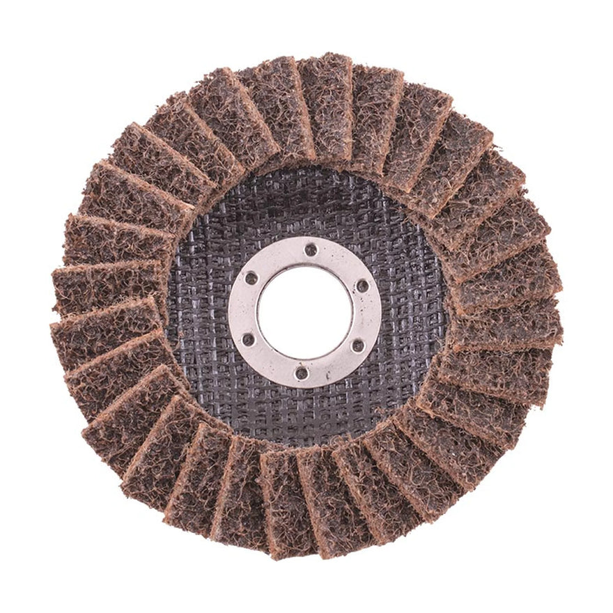 Tork Craft Flap Disc Non Woven 115x22 Coarse Yellow TCfd - image 01