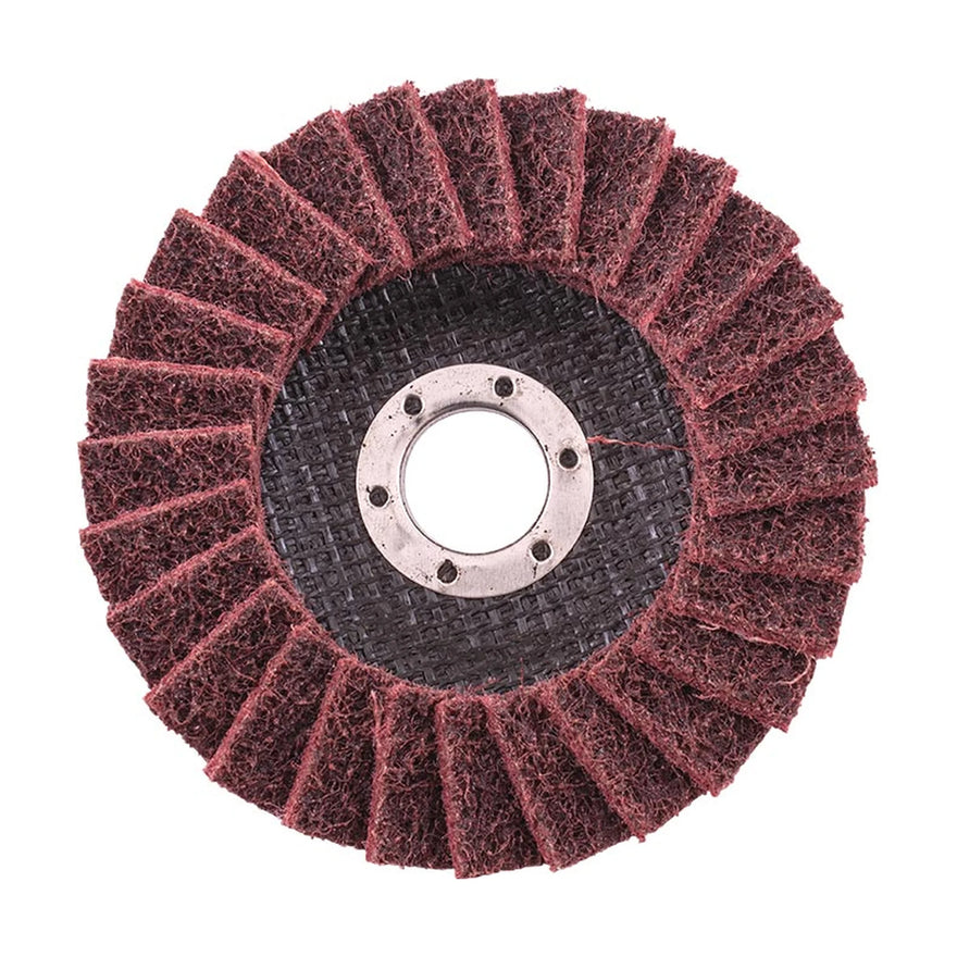 Tork Craft Flap Disc Non Woven 115x22 Medium Red TCfd - image 01
