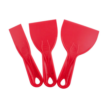 Tork Craft Putty Knife Plastic 3 Piece Set 38 76 & 100mm 1.5'/3'/4' - image 01