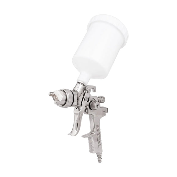 AirCraft Spray Gun HVLP Gravity 1.4mmS/S Nozzle & Needle With Plastic Cup - image 01