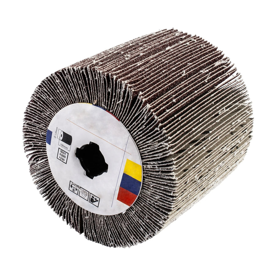 Tork Craft Flap Grinding Wheels 120mmx100mm 80 Grit - image 01