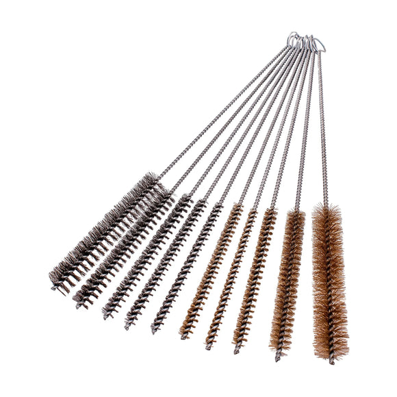 Tork Craft Tube Pipe Brush Set Brass 10pc - image 01