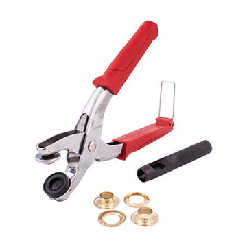 Tork Craft Grommet Setting Tool Kit with 10pc Eyelets 12mm - image 01