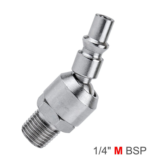 AirCraft Swivel Connector 1/4' M Bsp ARO Type - image 01
