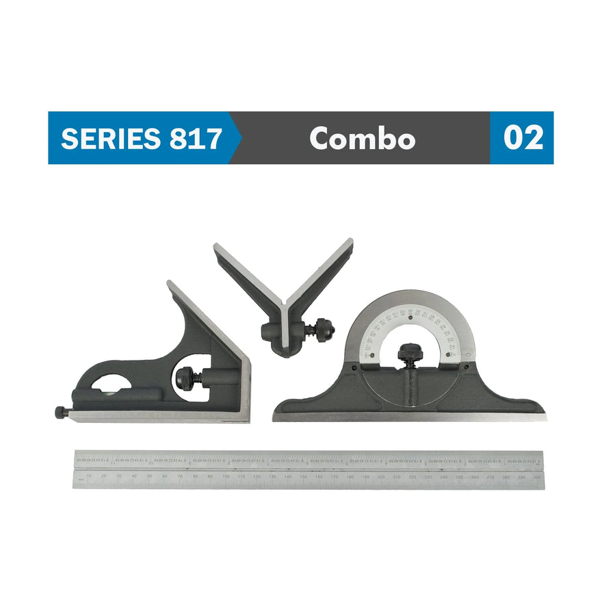 Accud Combination Square Set Protractor - image 01