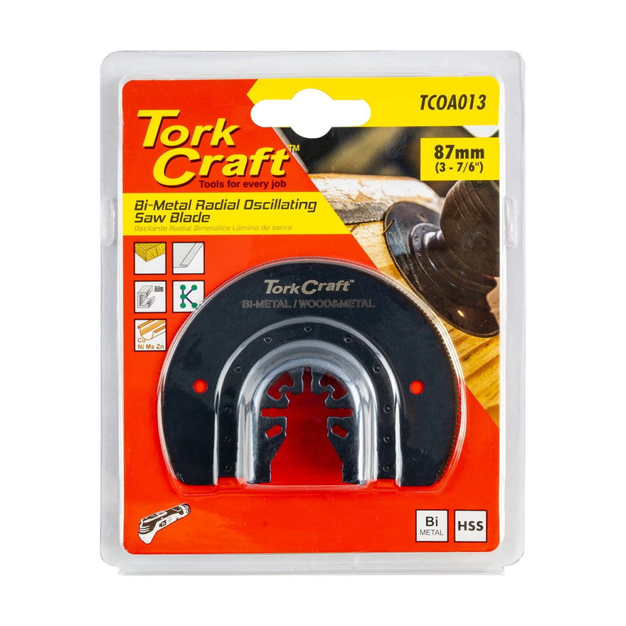 Tork Craft Quick Change Radial Saw Blade 87mm(3-7/16') M42 - image 01