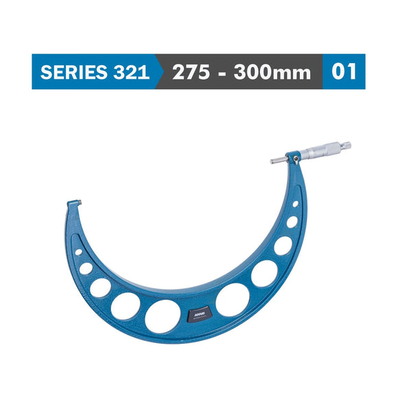 Accud Outside Micrometer 275-300mm 0.009mm Accuracy 0.01mm Graduation - image 01
