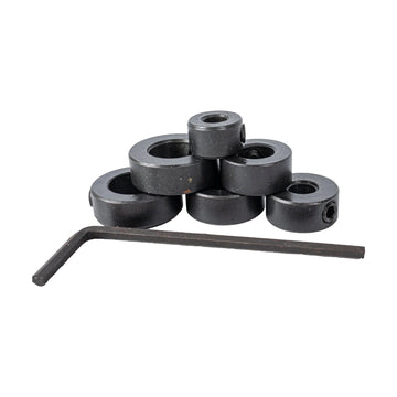 Tork Craft Tork Craft 7pc Drill Stop Set (5.6.8.10.11.12mm) + Allen Key - image 01