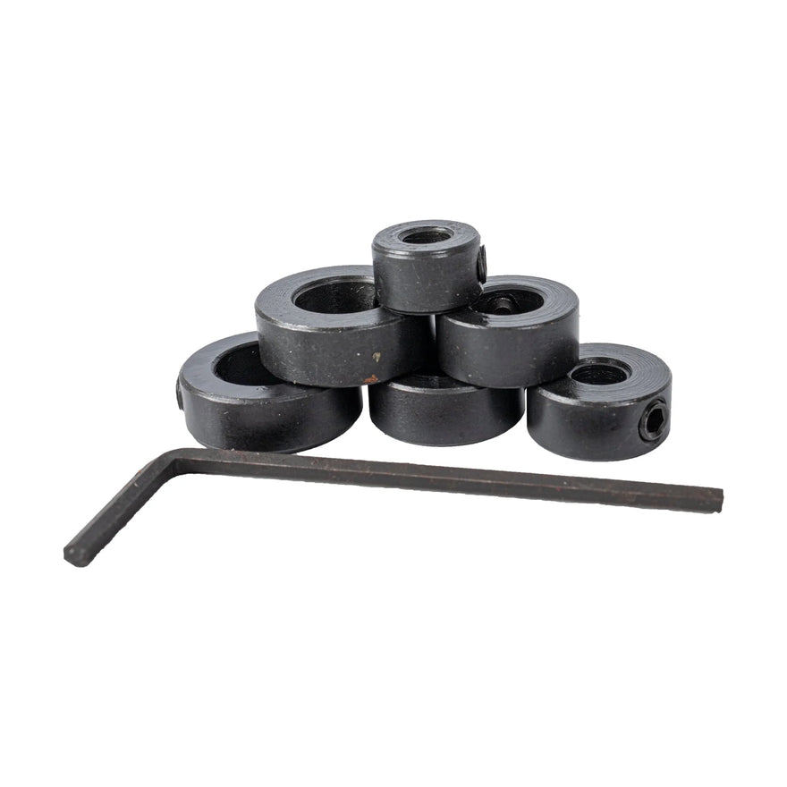 Tork Craft Tork Craft 7pc Drill Stop Set (5.6.8.10.11.12mm) + Allen Key - image 01