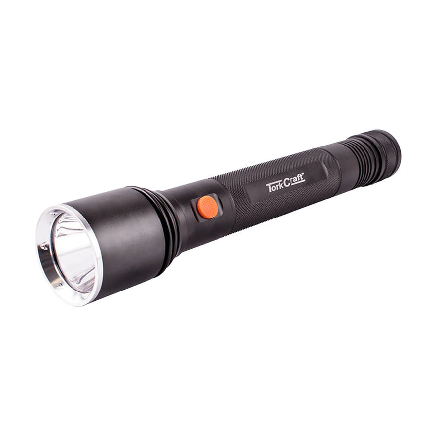 Tork Craft Torch LED Aluminium 500lm Blk Use 3x D-cell Batteries Tork Craft Flash Lig - image 01