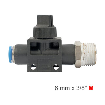 AirCraft PU Hose Fitting Valve 6mmX 3/8'M - image 01