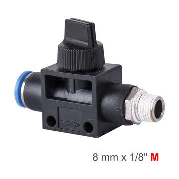 AirCraft PU Hose Fitting Valve 8mmX 1/8'M - image 01