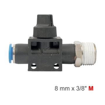 AirCraft PU Hose Fitting Valve 8mmX 3/8'M - image 01