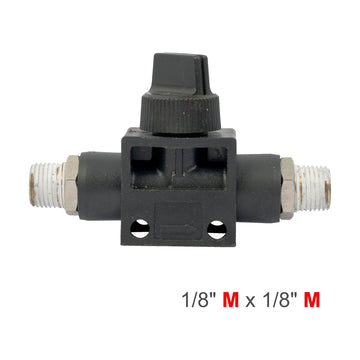 AirCraft PU Hose Fitting Valve 1/8'M X 1/8'M - image 01