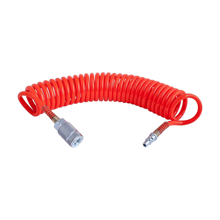 AirCraft Spiral Hose 5M X 8mmX 5.5mm W/ARO Quick Coupler - image 01