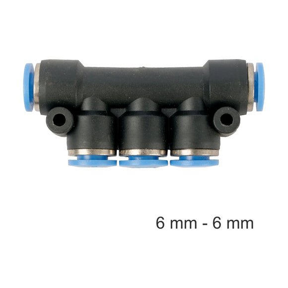 AirCraft PU Hose Fitting Manifold 6mm-6mm - image 01
