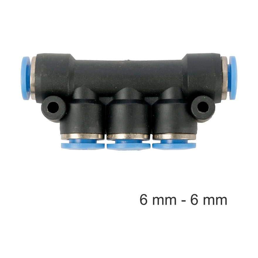 AirCraft PU Hose Fitting Manifold 6mm-6mm - image 01