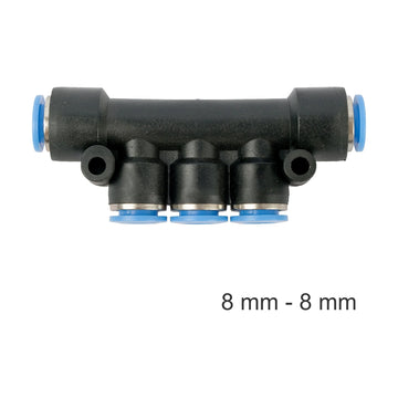 AirCraft PU Hose Fitting Manifold 8mm-8mm - image 01