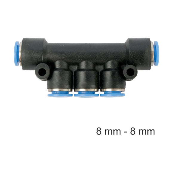 AirCraft PU Hose Fitting Manifold 8mm-8mm - image 01