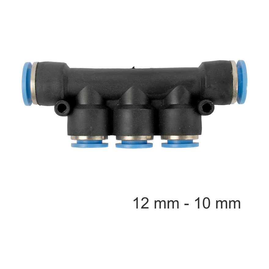 AirCraft PU Hose Fitting Manifold 12mm-10mm - image 01