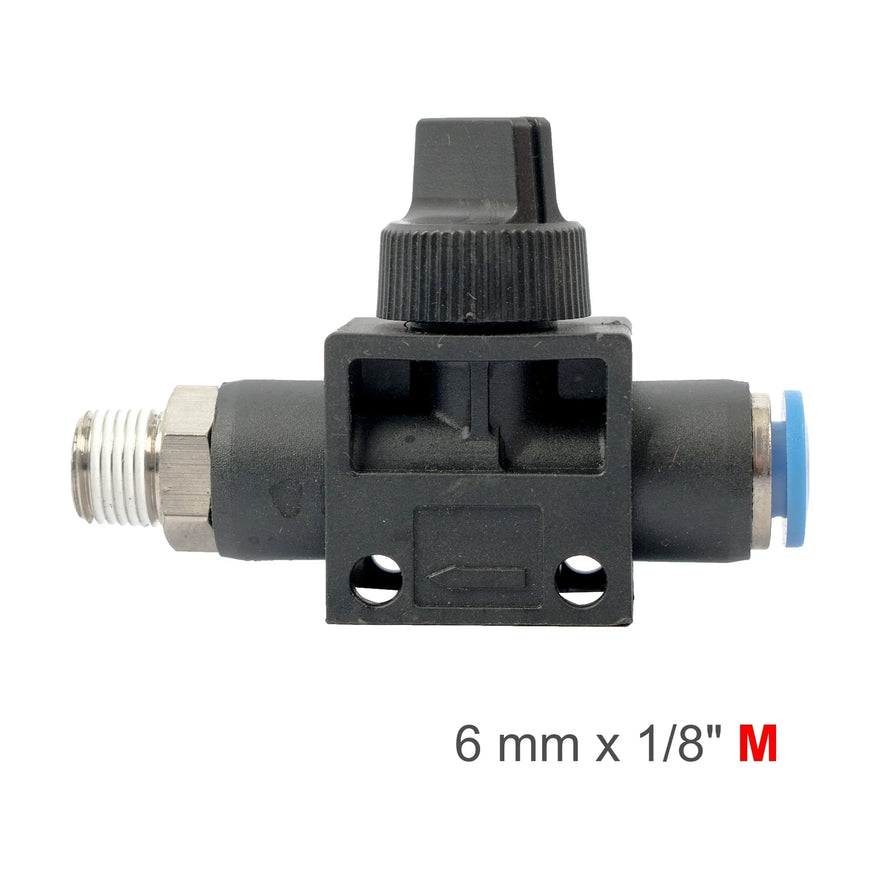 AirCraft PU Hose Fitting Valve 6mmX 1/8'M - image 01