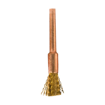 Tork Craft Mini Brass Brush 3.2mm End 2.4mm Shank - image 01
