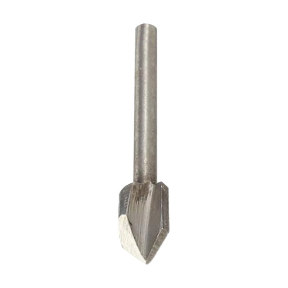 Tork Craft Mini Router Bit 6.4mm V-groove 3.2mm Shank - image 01