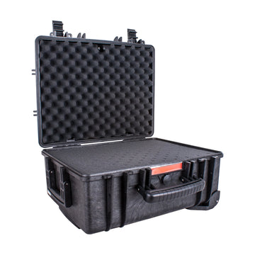 Tork Craft Hard Case 530x435x260mm Od With Foam Black Water & Dust Proof 483720 - image 01