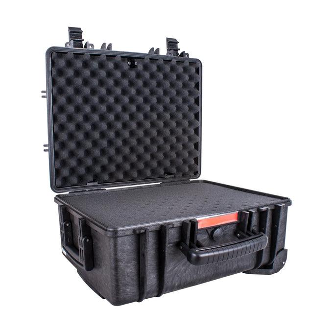 Tork Craft Hard Case 530x435x260mm Od With Foam Black Water & Dust Proof 483720 - image 01