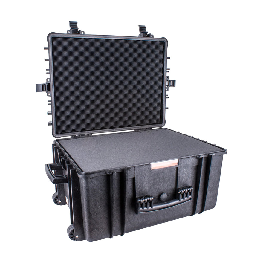Tork Craft Hard Case 670x510x375mm Od With Foam Black Water & Dust Proof 584433 - image 01