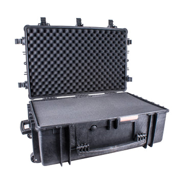 Tork Craft Hard Case 865x565x340mm Od With Foam Black Water & Dust Proof 764830 - image 01