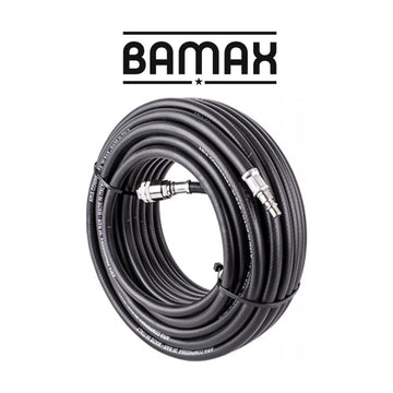 Bamax Rubber Air Hose 8mmx20M with Quick Coupler - image 01