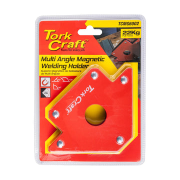 Tork Craft Magnetic Welding Holder 22.7kg P/force 45-90-135 Deg. Multi Angle - image 01