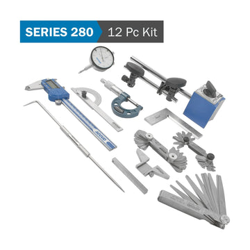 Accud 12Pce Measuring Tool Set In Alumin - image 01