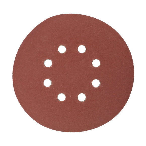 Tork Craft Sanding Disc 150mm 600 Grit With Holes 10 Pack Hook And Loop - image 01