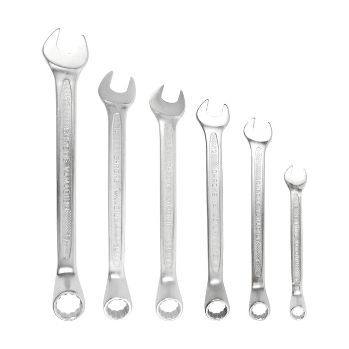 Tork Craft 6pc Combination Spanner Deep Offset Set 8-10-12-13-14-17mm - image 01
