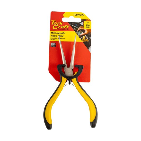 Tork Craft Plier Mini Needle Nose 120mm Micro - image 01