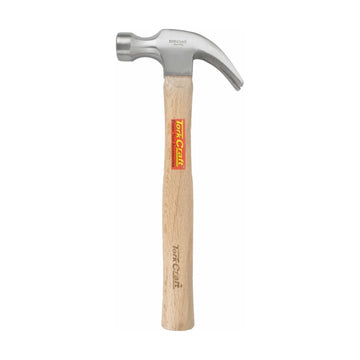 Tork Craft Hammer Claw 570g (20oz) Wooden Handle 280mm & Full POL Head - image 01