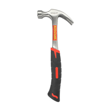 Tork Craft Hammer Claw 450g (16oz) All Steel With Ergonomic Grip & Full POL Head - image 01