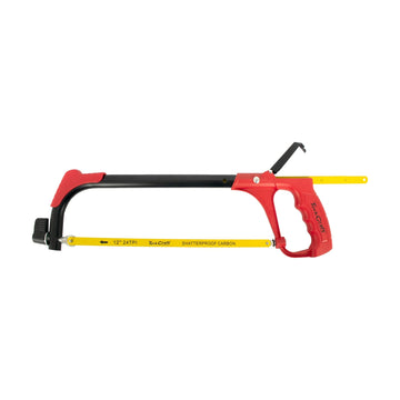 Tork Craft Aluminum Alloy Hacksaw Frame 300mm + 1 + 3 Free Blades Tork Craft - image 01