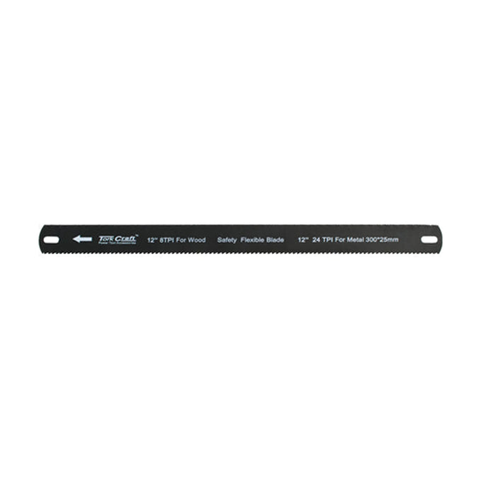 Tork Craft Hacksaw Blade Flexible Double Edge 300mm X 25mm Carbon Steel TChs001 - image 01