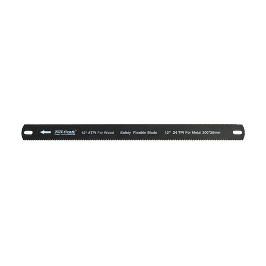 Tork Craft Hacksaw Blade Flexible Double Edge 300mm X 25mm Carbon Steel TChs001 - image 01