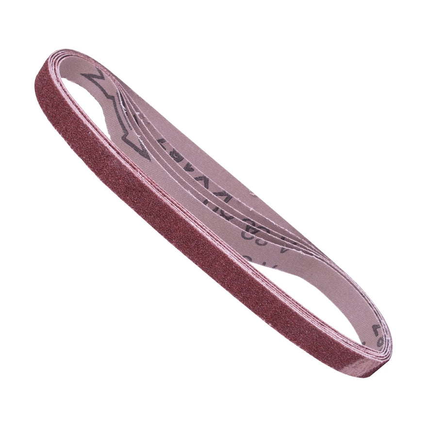 Tork Craft Powerfile Sanding Belt 13 X 457mm 80 Grit 5 Pack - image 01