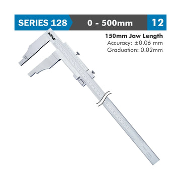 Accud Vernier Caliper Jaw Length 150mm 0-500mm - image 01