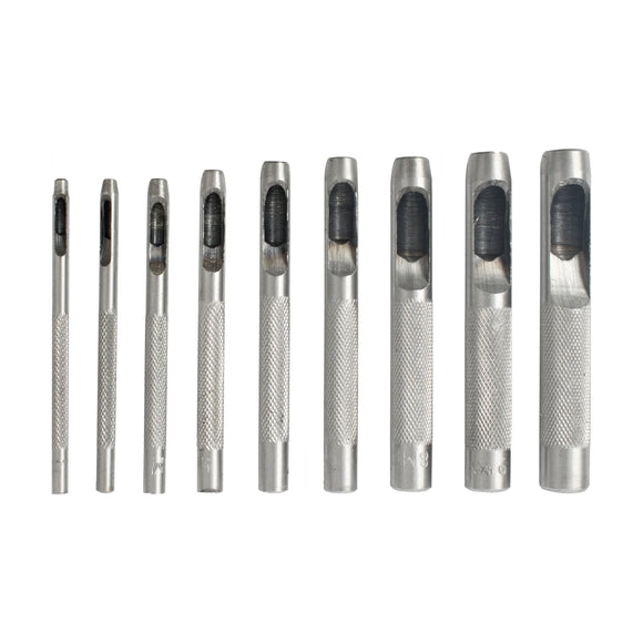 Tork Craft Hollow Punch Set 9pc 2.5-10mm Carbide Steel - image 01